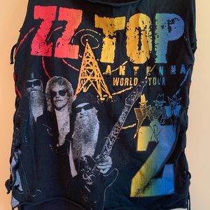Vintage Custom ZZ Top Tank